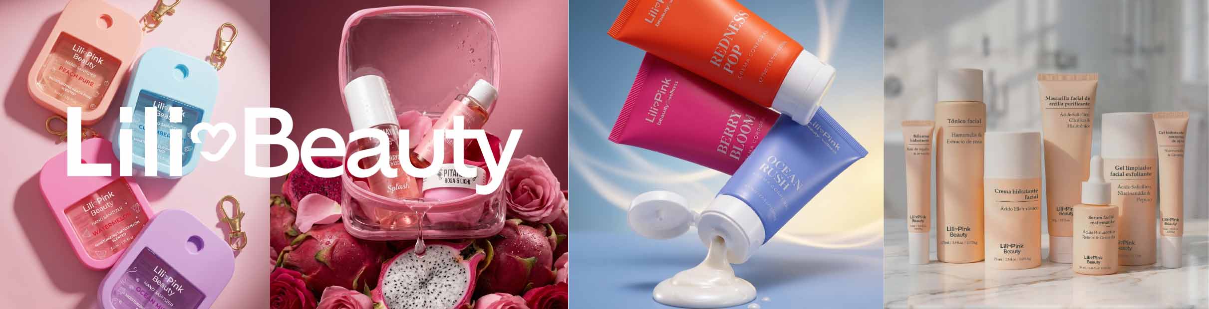 Lili Beauty — línea de cuidado personal y cosmética